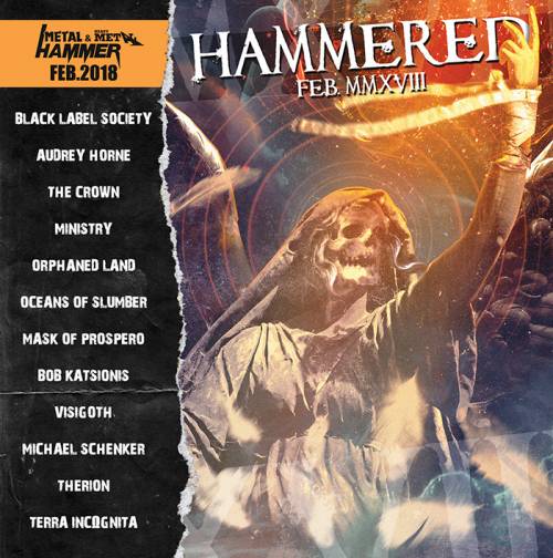 CD METAL HAMMER - ΤΕΥΧΟΣ ΦΕΒΡΟΥΑΡΙΟΥ: “Ηammered Feb. 2018”