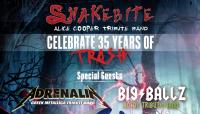 SNAKEBITE, ADRENALIN, BIG BALLZ: Οι tribute μπάντες σε Alice Cooper, Metallica και AC/DC live την 1η Ιουνίου