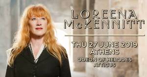 LOREENA McKENNITT: Η Βασίλισσα των Ξωτικών επιστρέφει στην Αθήνα