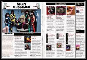 SIGN OF THE HAMMER BE MY GUIDE: Twister Sister (Metal Hammer #376)
