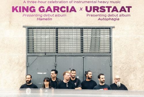 KING GARCIA &amp; URSTAAT: 15 Νοεμβρίου live στο Piraeus Club Academy